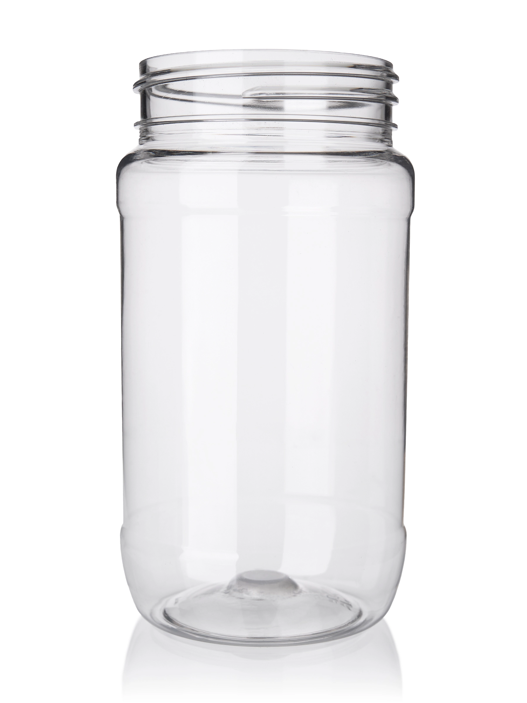 8 oz Clear PET Plastic Spice Bottle – B1713CL