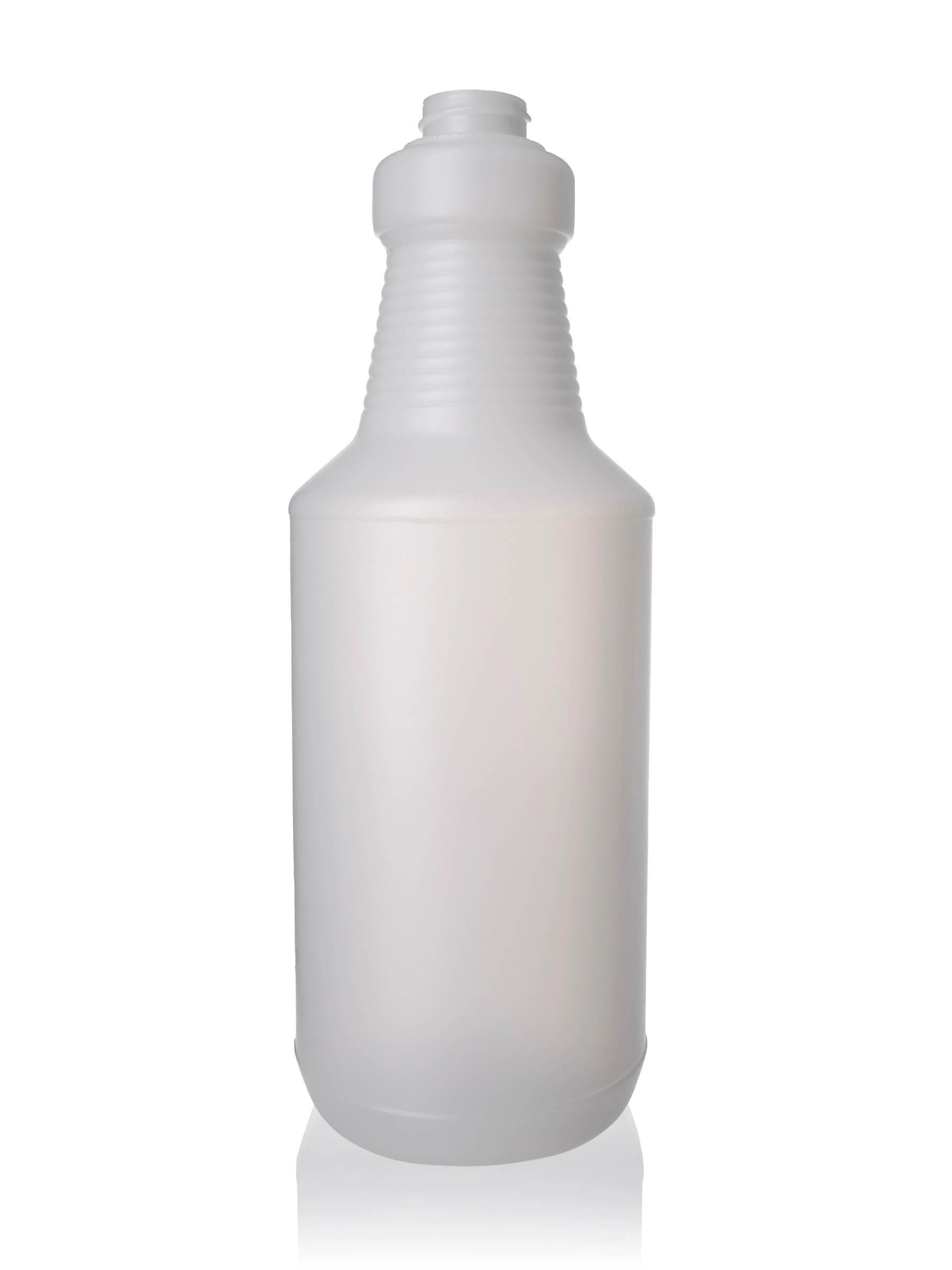 32 oz Natural-Colored HDPE Plastic Carafe Bottle – B1740NTPCR25