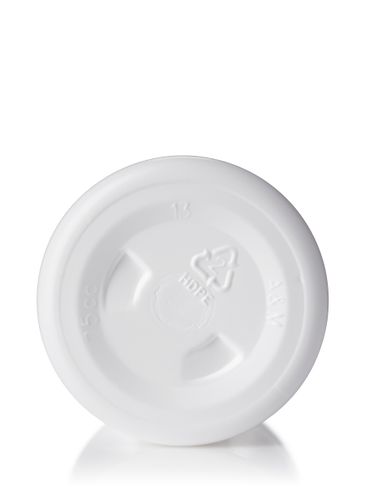 75 cc white HDPE plastic pill packer bottle with 33-400 neck finish