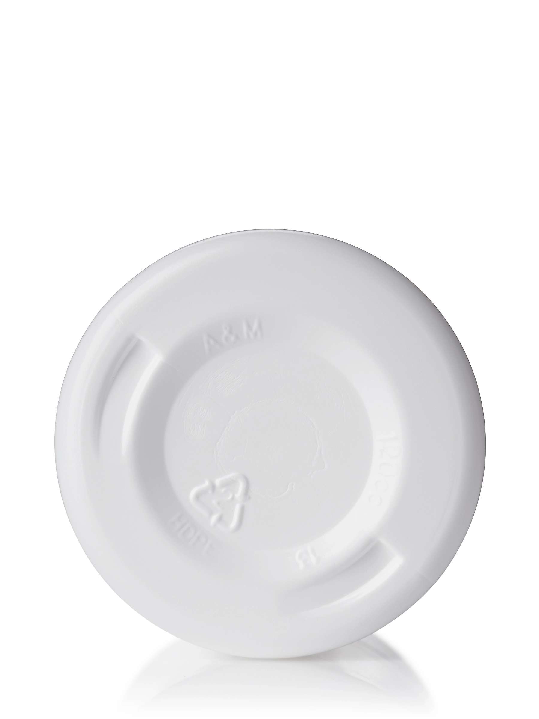 120 cc White HDPE Plastic Pill Packer Bottle – B17413WH