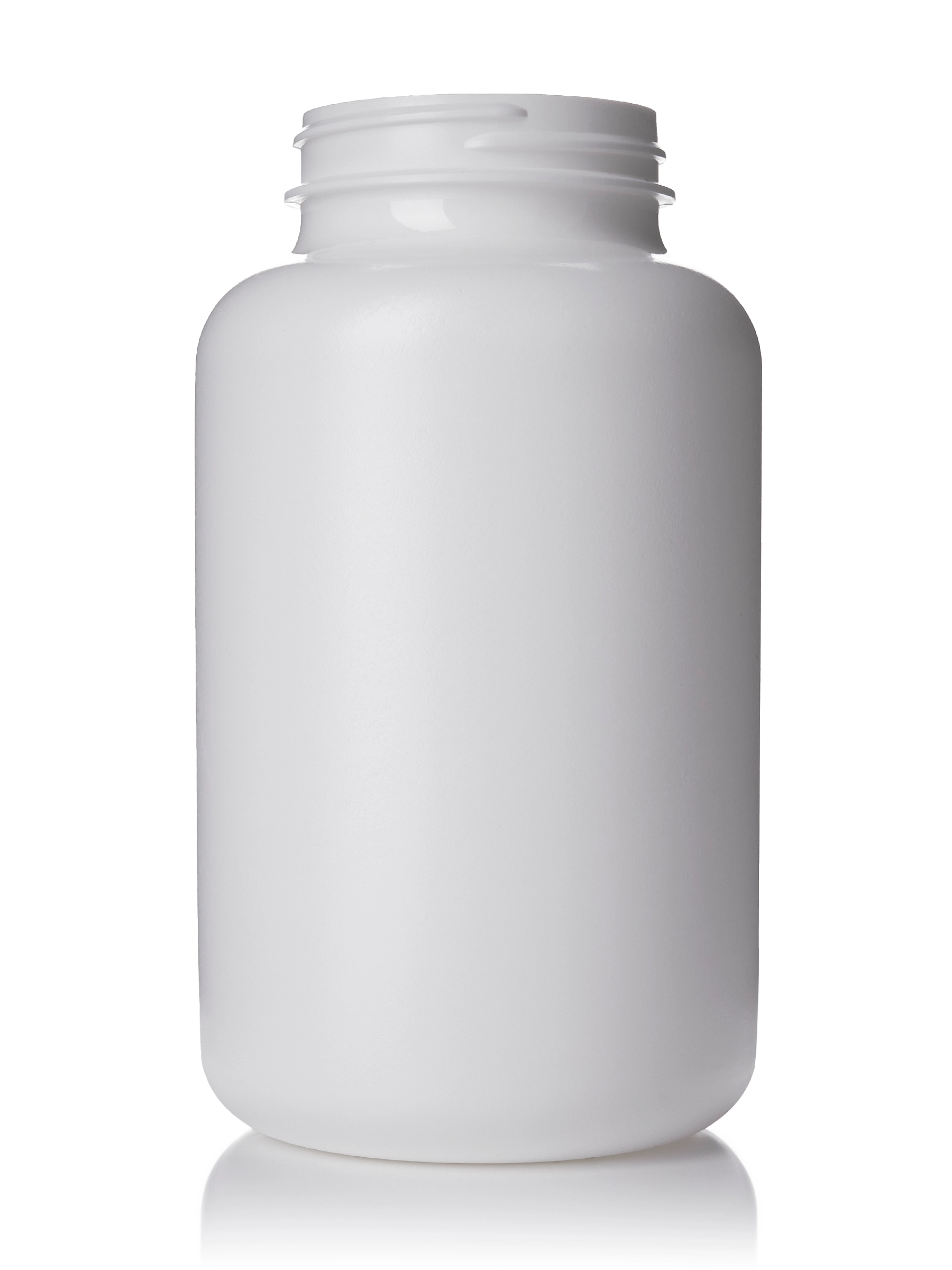500 cc White HDPE Plastic Pill Packer Bottle – B17416WH