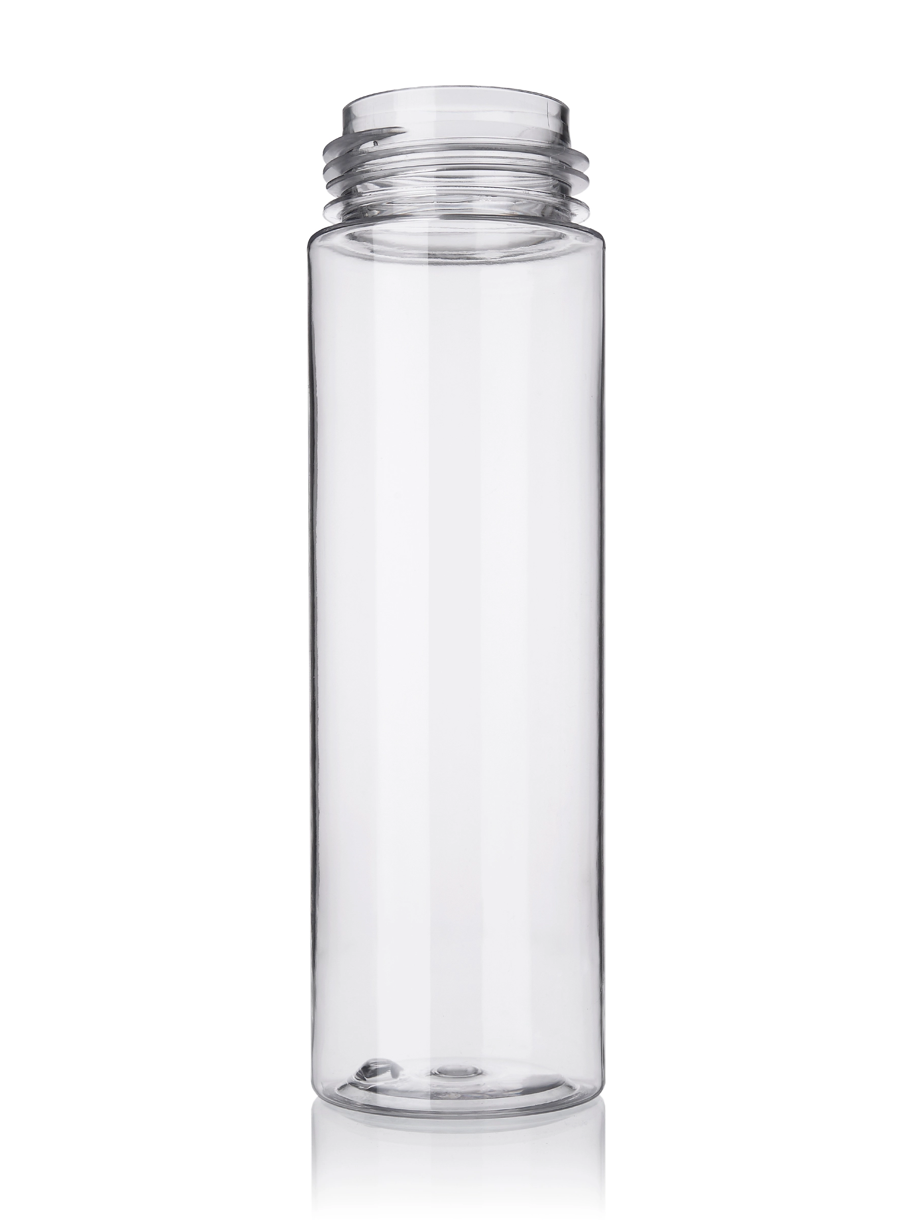 210 ml Clear PET Plastic Foamer Cylinder Bottle – B17719CL