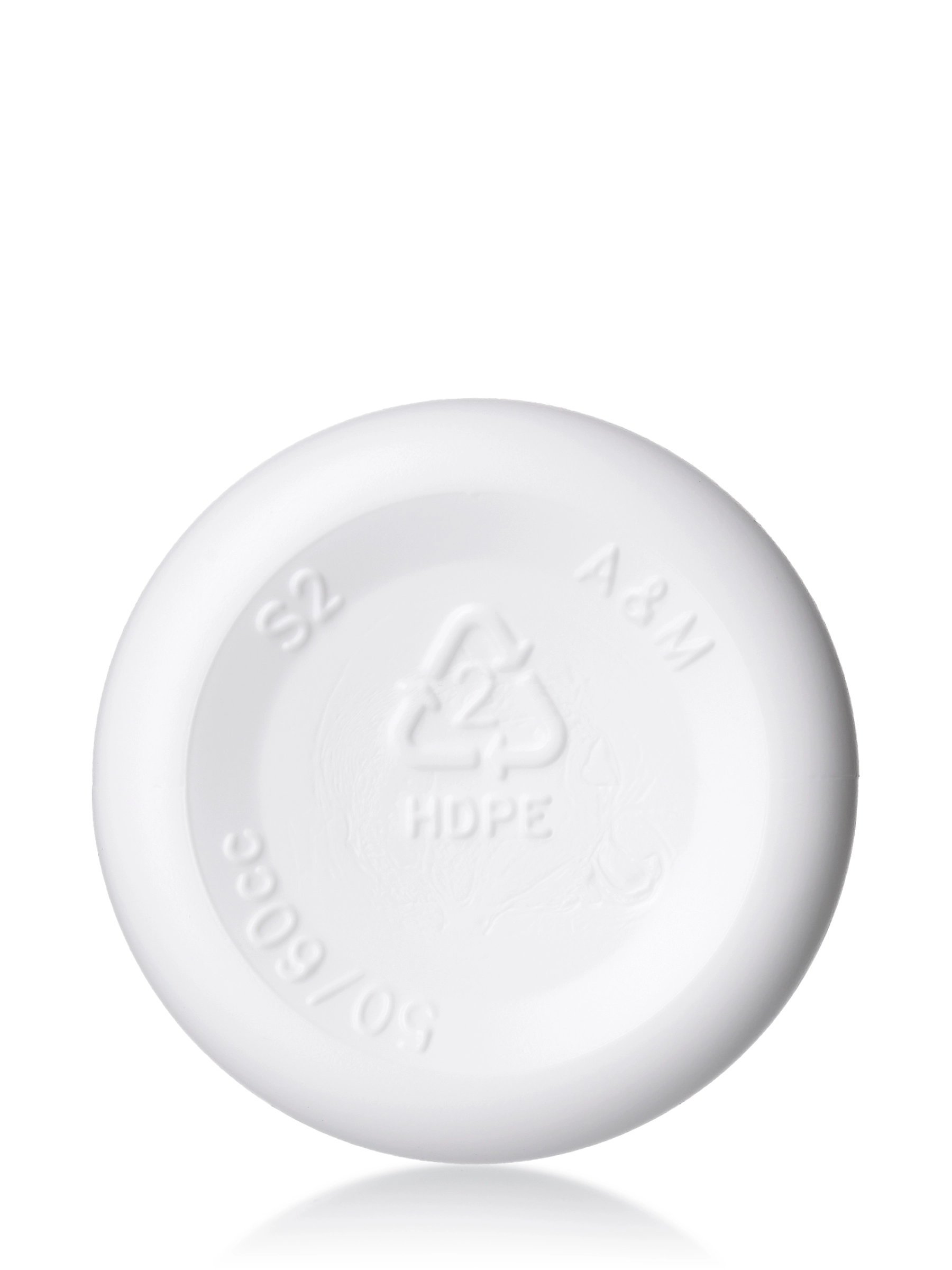 50 cc White HDPE Plastic Pill Packer Bottle – B18109WH