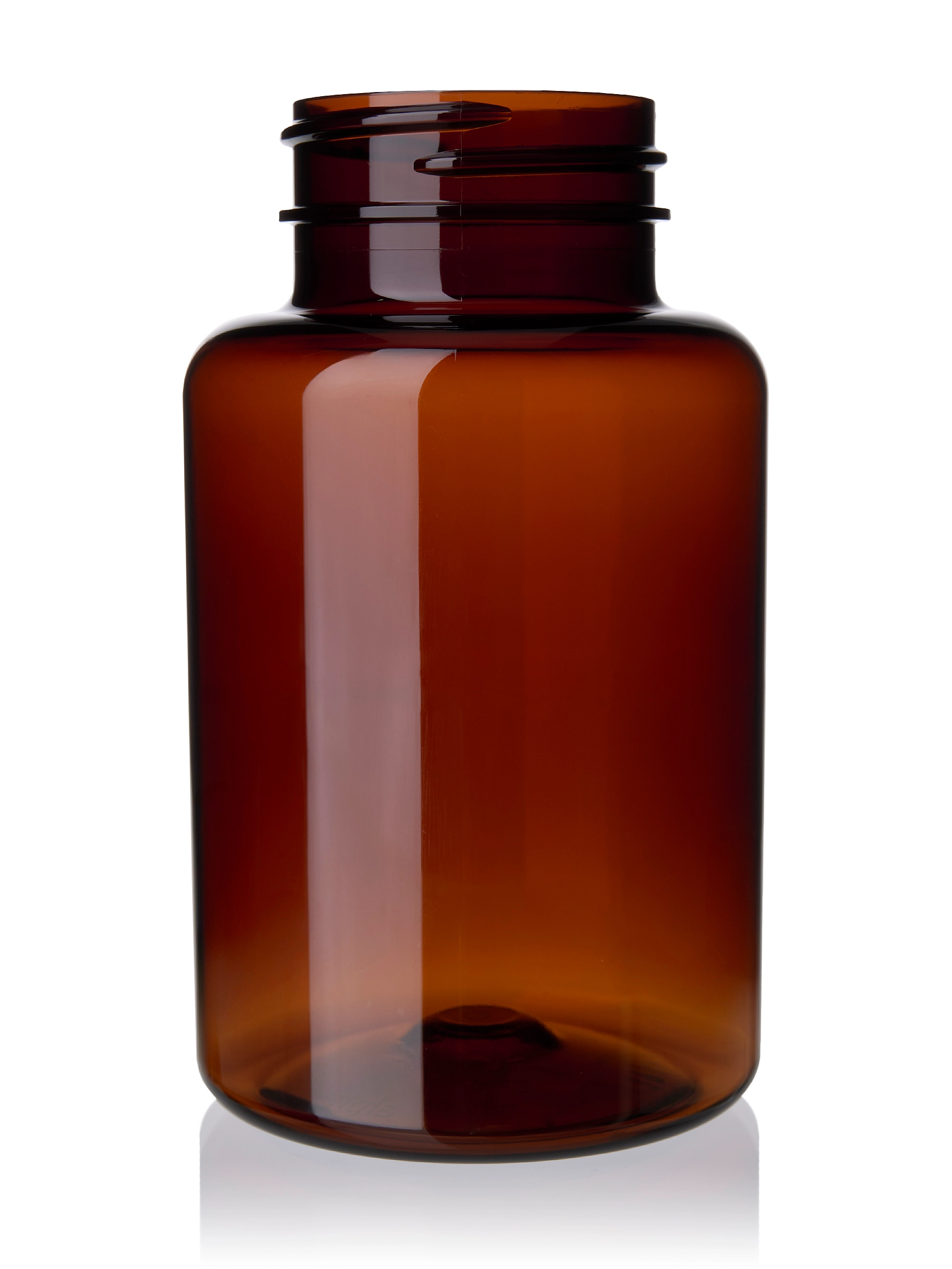 175 cc Amber PET Plastic Pill Packer Bottle – B19009AM