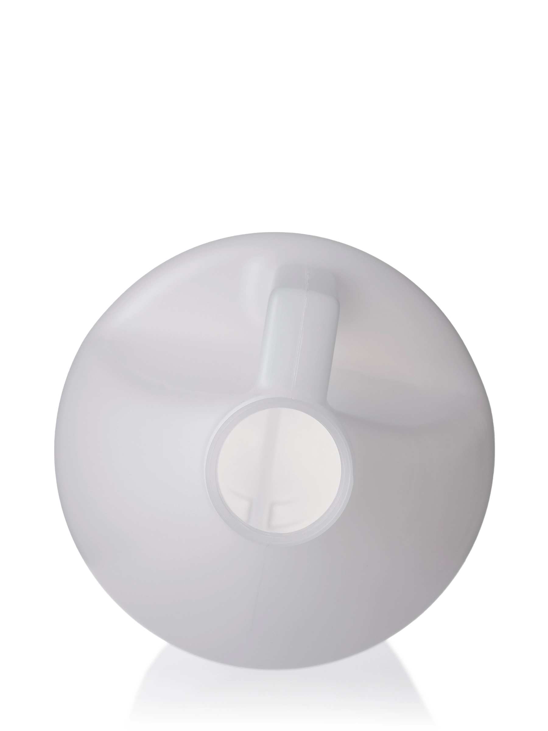 1 Gallon Natural-Colored HDPE Plastic Industrial Round Bottle – B191NT
