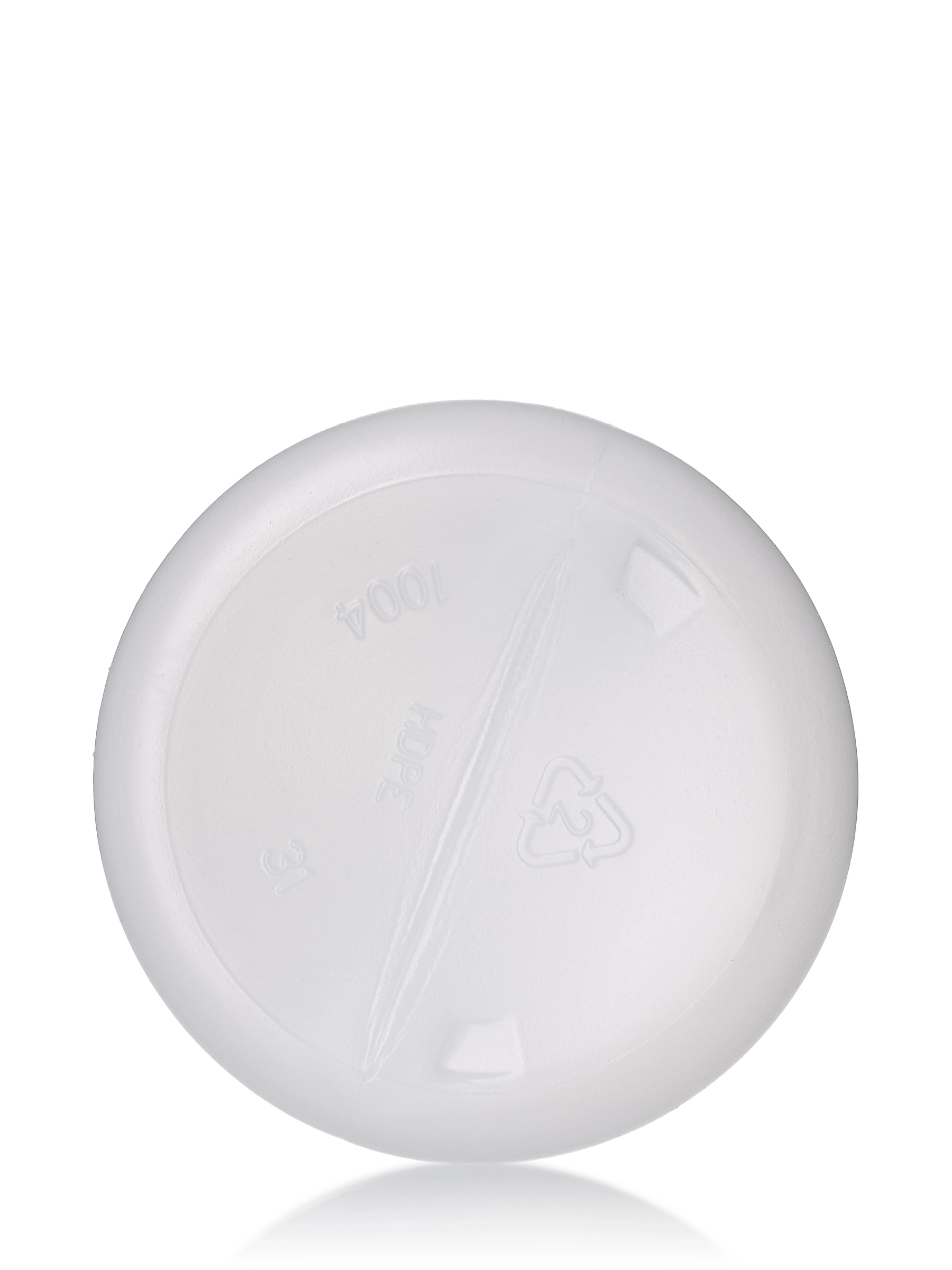 4 oz Natural-Colored HDPE Plastic Cylinder Round Bottle – B20009NT