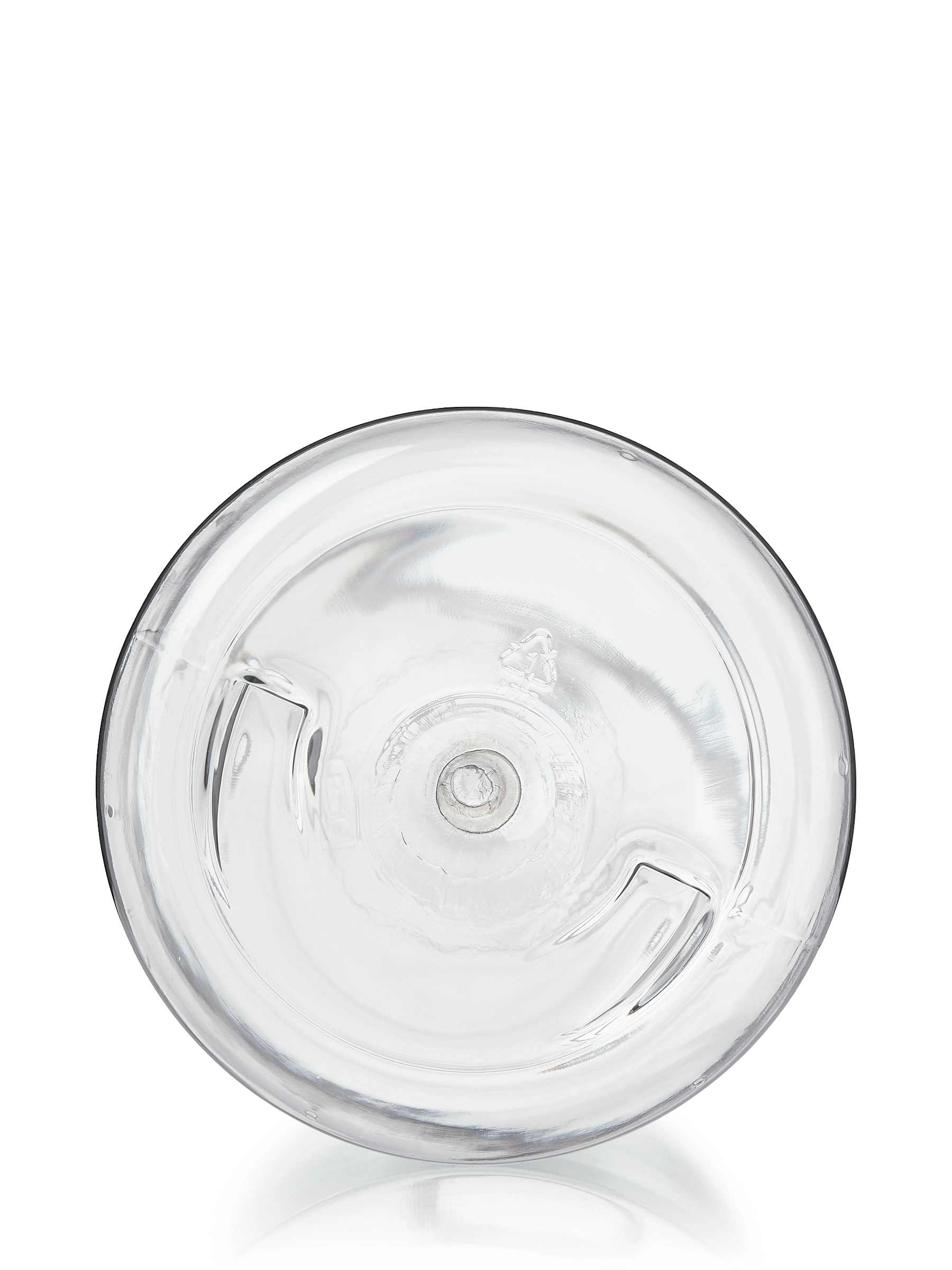16 oz Clear PET Plastic Cylinder Round Bottle – B2003CL