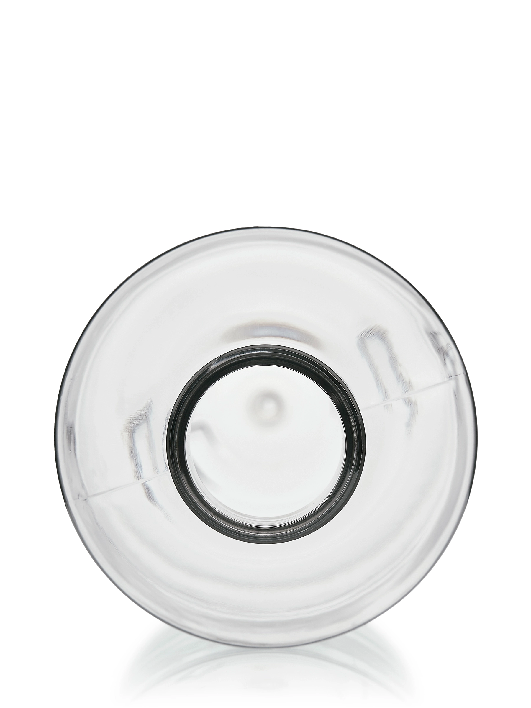 16 oz Clear PET Plastic Cylinder Round Bottle – B2003CL