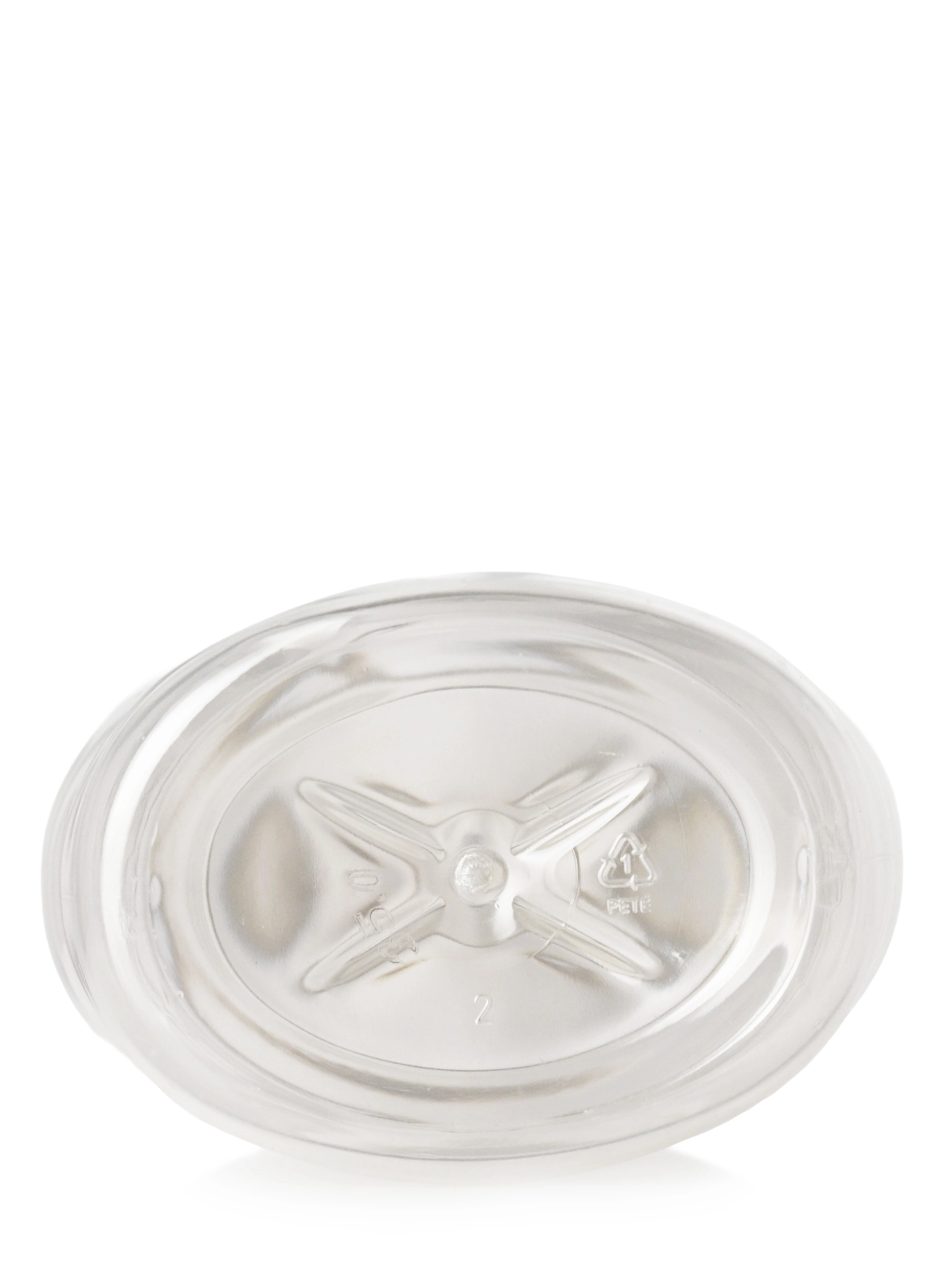 16 oz Clear 25% PCR PET Plastic Oval Honey Bottle (24 oz of Honey) – B20440CL