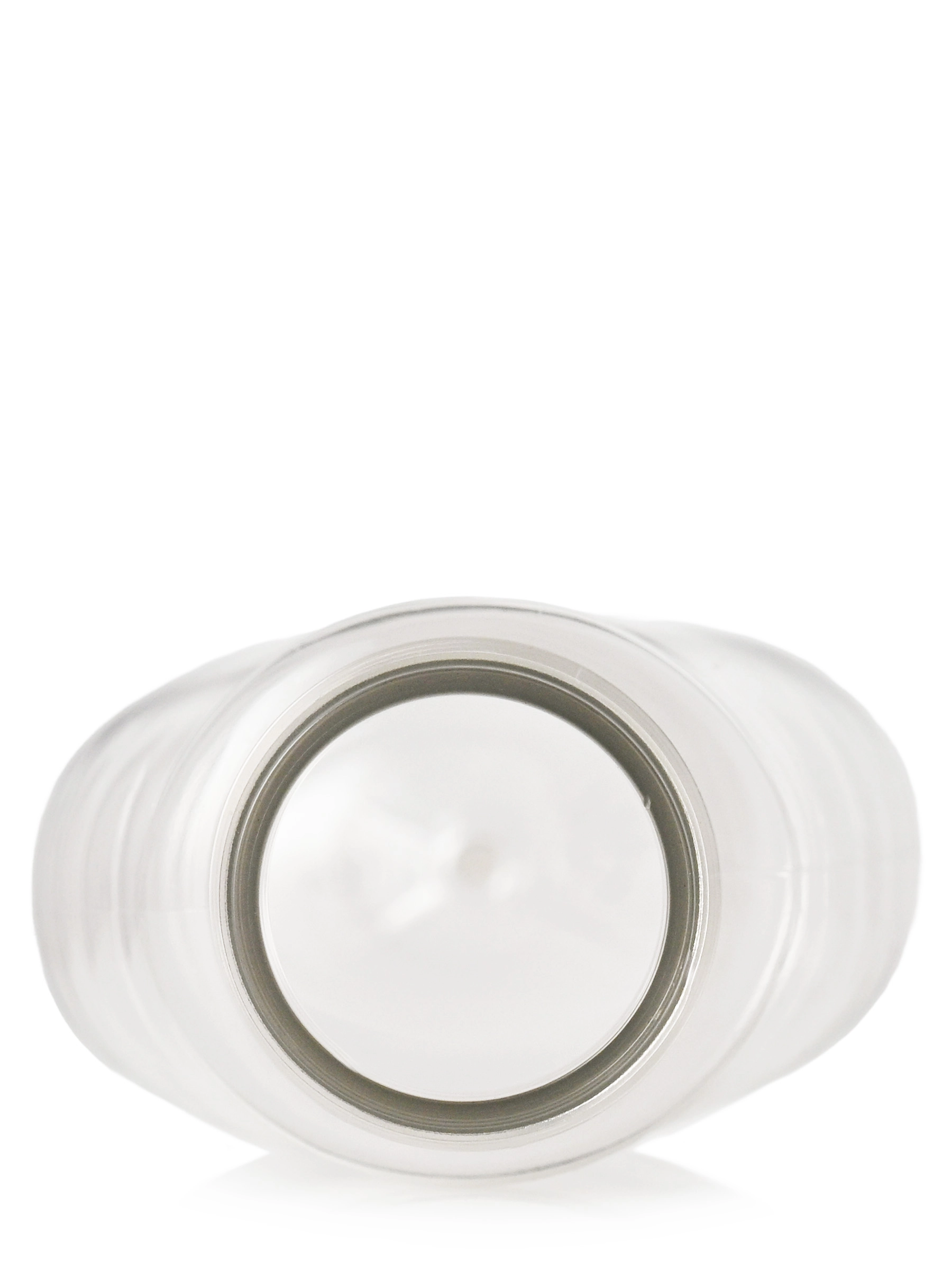 8 oz Clear 25% PCR PET Plastic Oval Honey Bottle (12 oz of Honey) – B20443CL