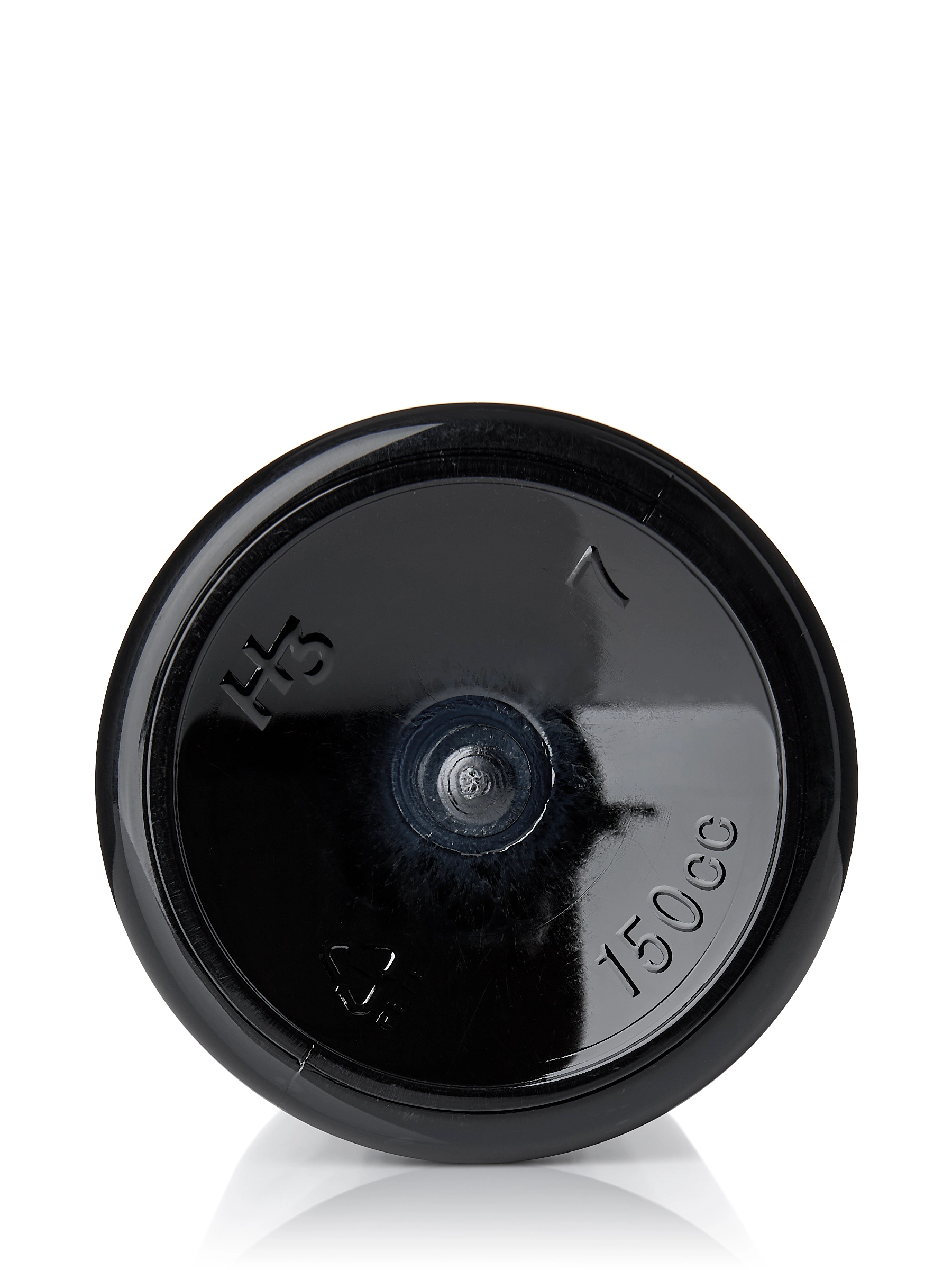 150 cc Black PET Plastic Pill Packer Bottle – B2047BK