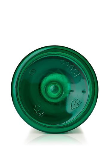 150 cc green PET plastic pill packer bottle with 38-400 neck finish