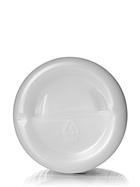 16 oz Natural-Colored HDPE Plastic Cylinder Round Bottle – B205