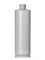 16 oz natural-colored HDPE plastic cylinder round bottle with 28-410 neck finish