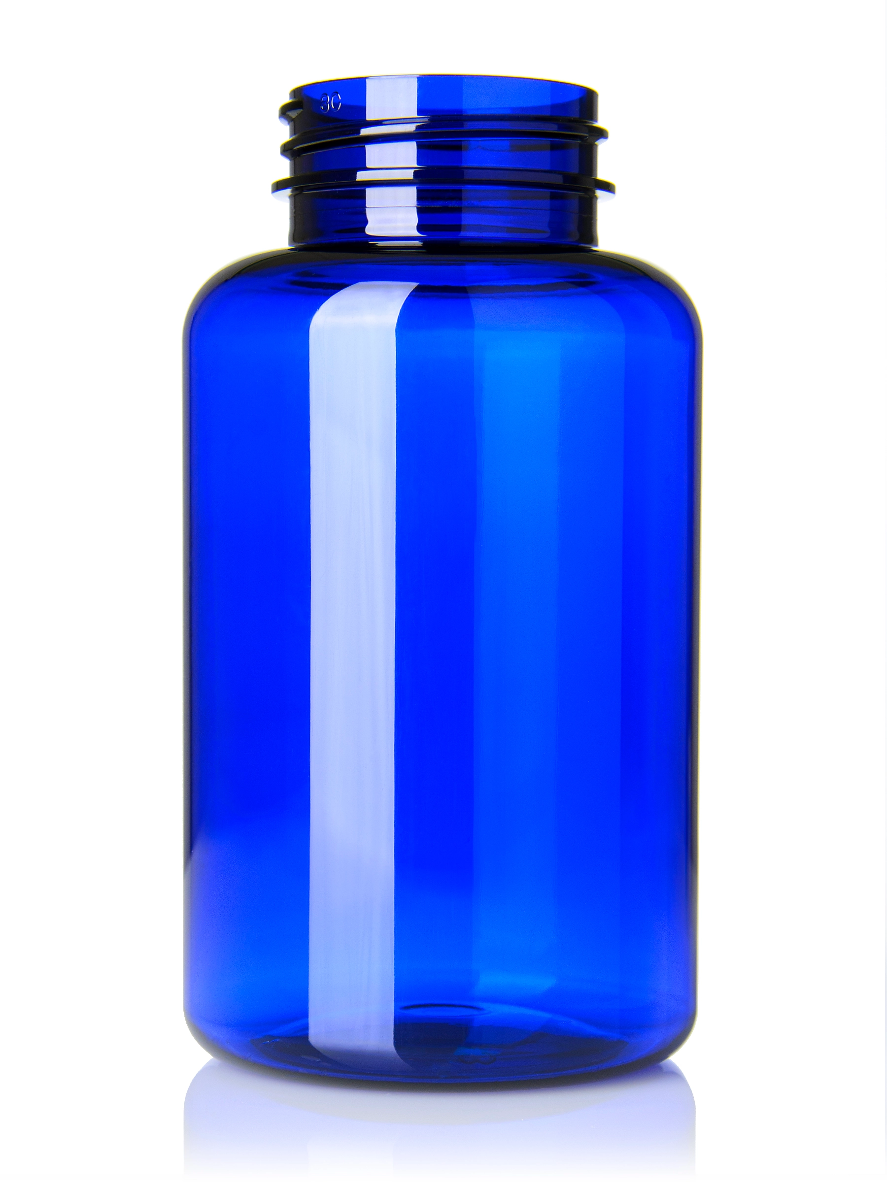 200 cc Cobalt Blue PET Plastic Pill Packer Bottle – B2065BL