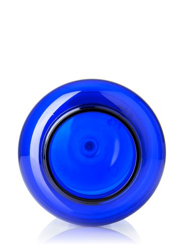 200 cc cobalt blue PET plastic pill packer bottle with 38-400 neck finish