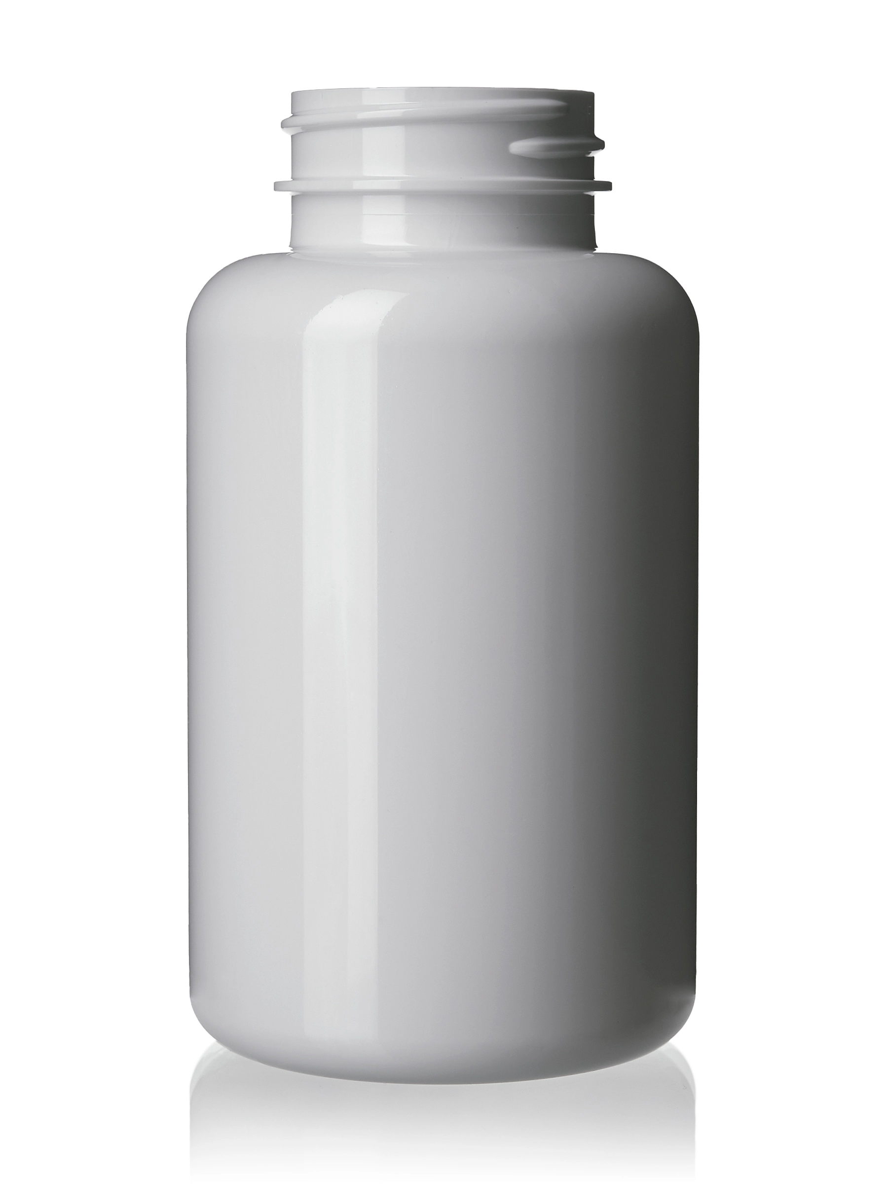 200 cc White PET Plastic Pill Packer Bottle – B2065WH