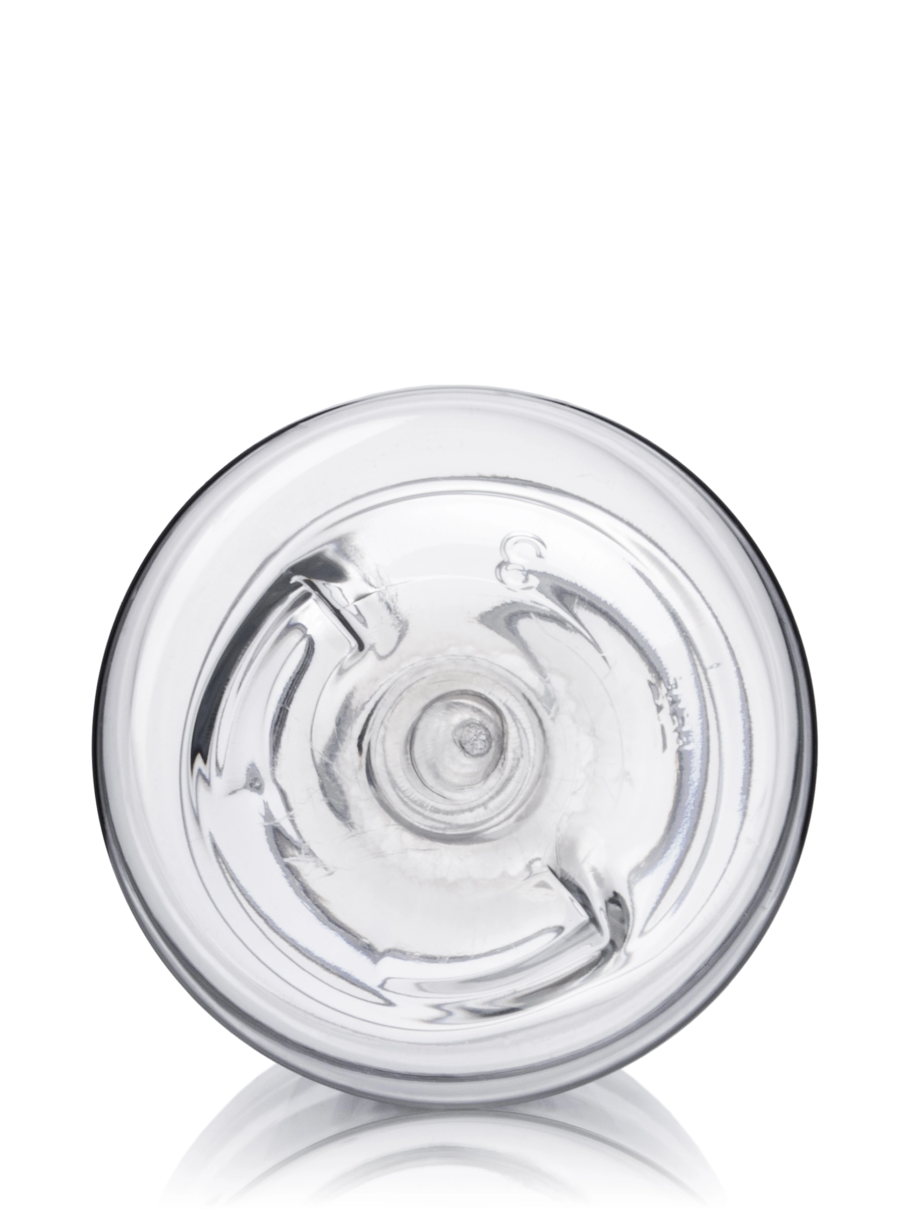 2 oz Clear PET Plastic Boston Round Bottle – B2066CL