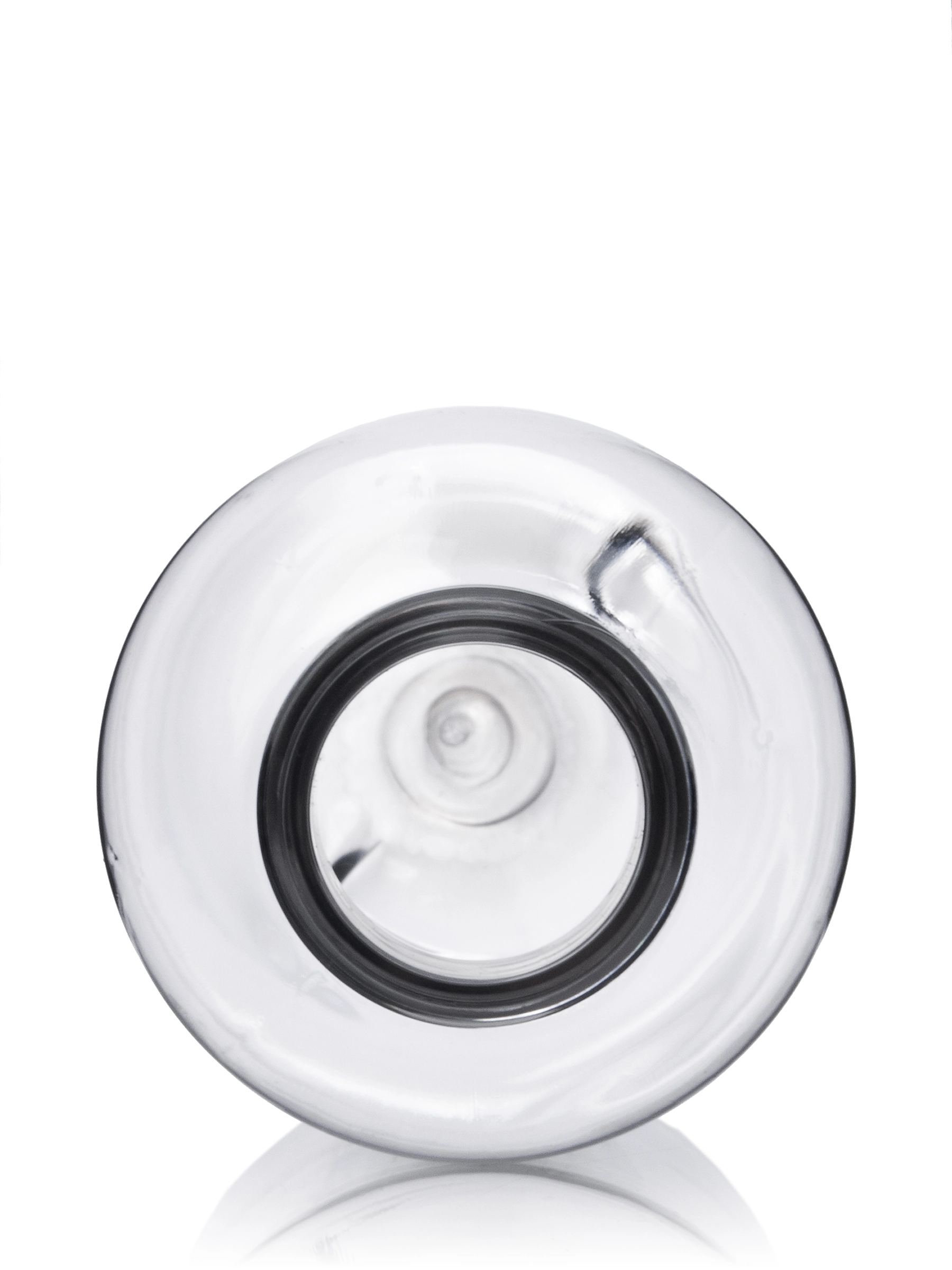 2 oz Clear PET Plastic Boston Round Bottle – B2066CL