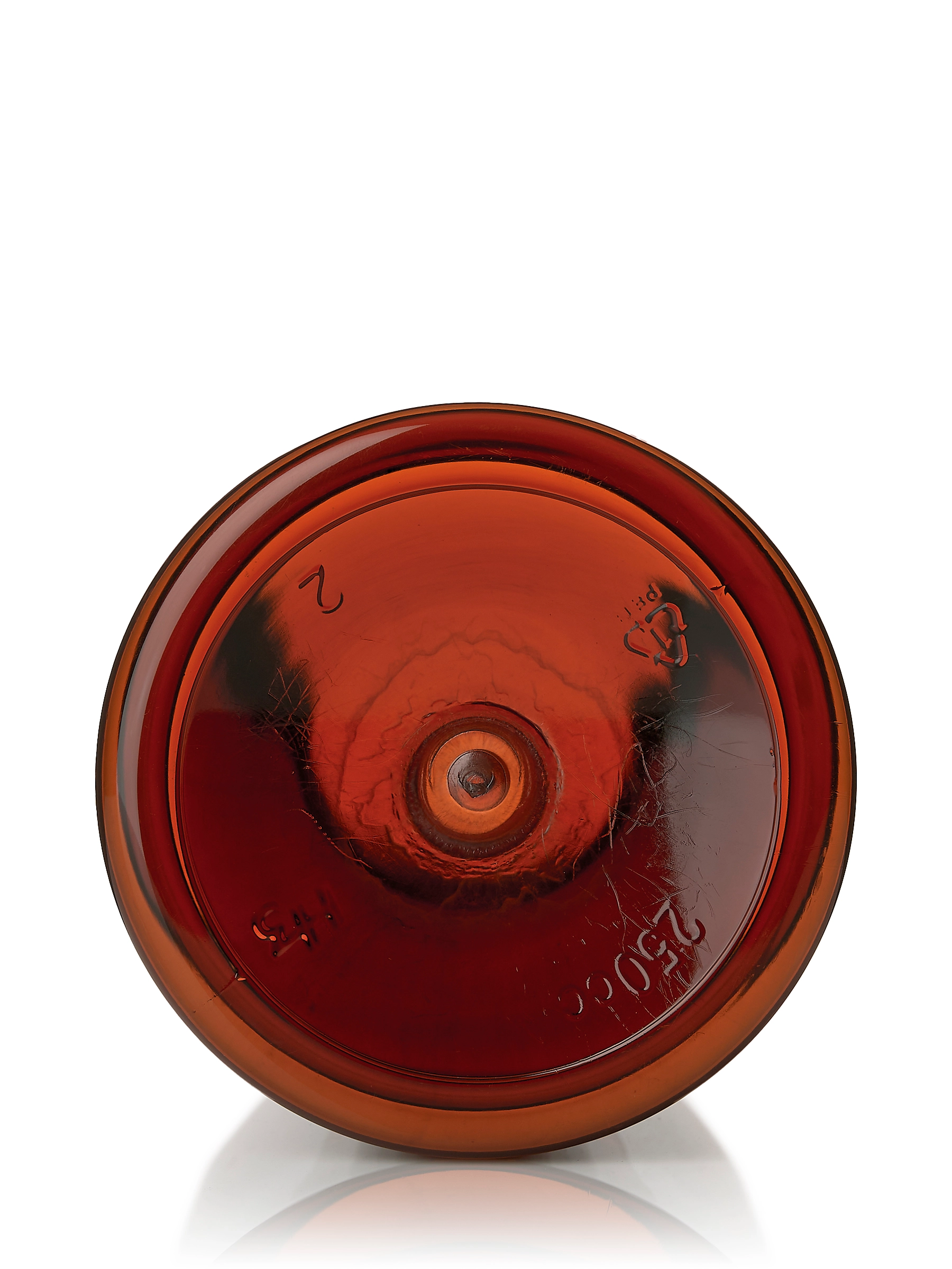 250 cc Amber PET Plastic Pill Packer Bottle – B2083AM