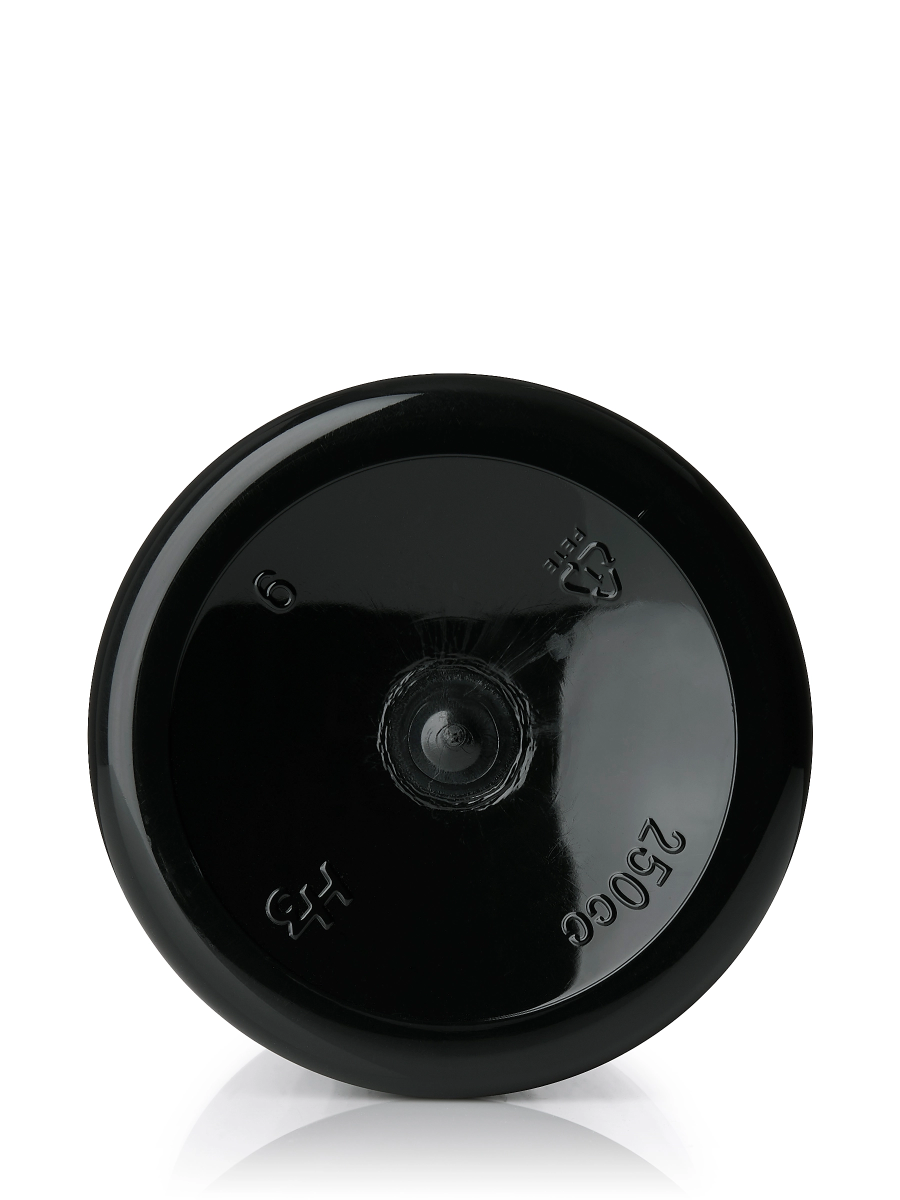 250 cc Black PET Plastic Pill Packer Bottle – B2083BK