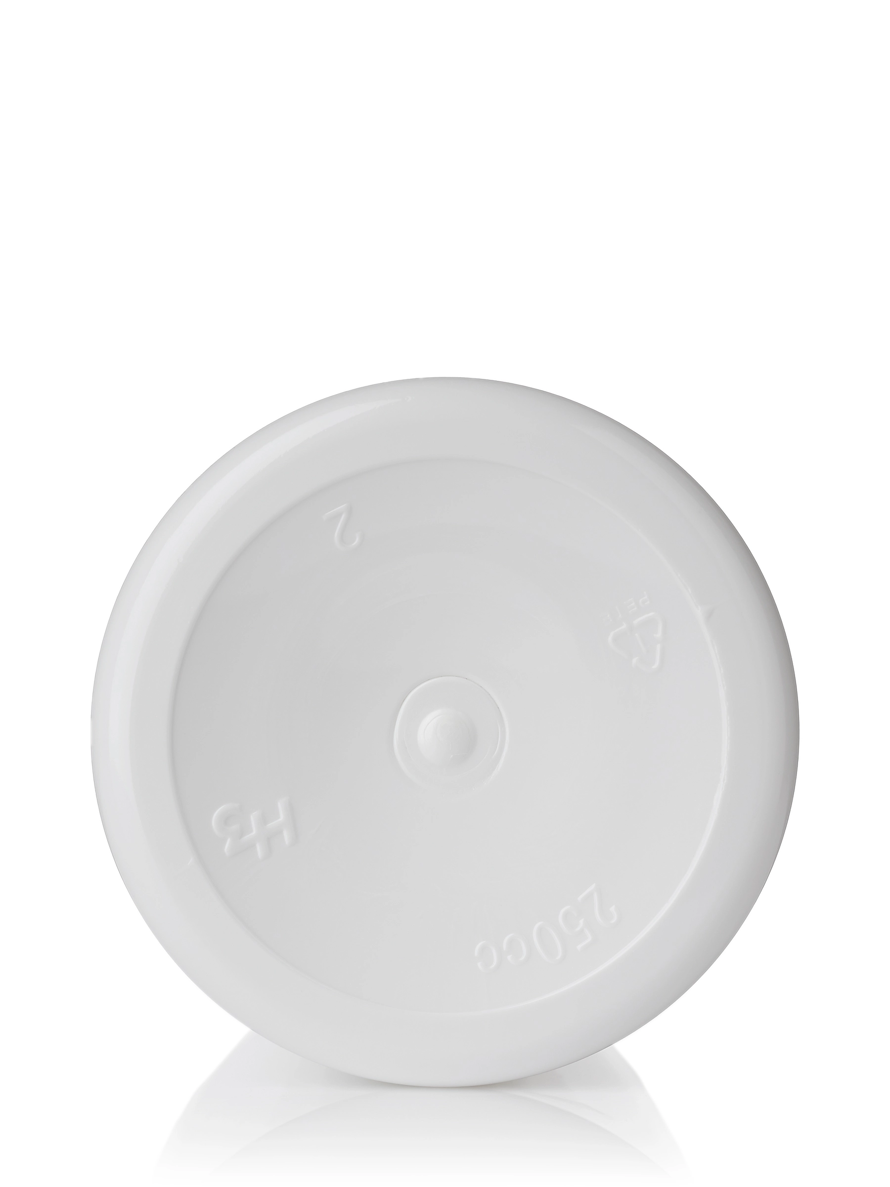 250 cc White PET Plastic Pill Packer Bottle – B2083WH