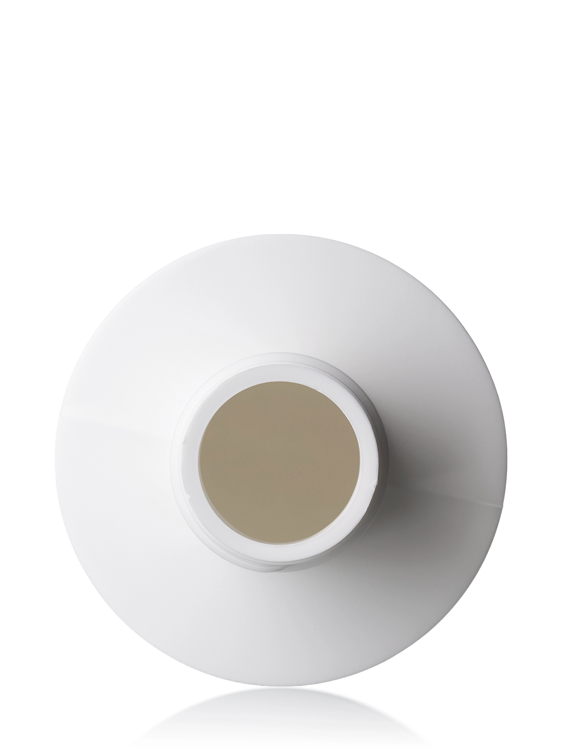 8 oz White HDPE Plastic Cylinder Round Bottle – b20880wh