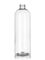 16 oz clear PET plastic cosmo round bottle with 24-410 neck finish