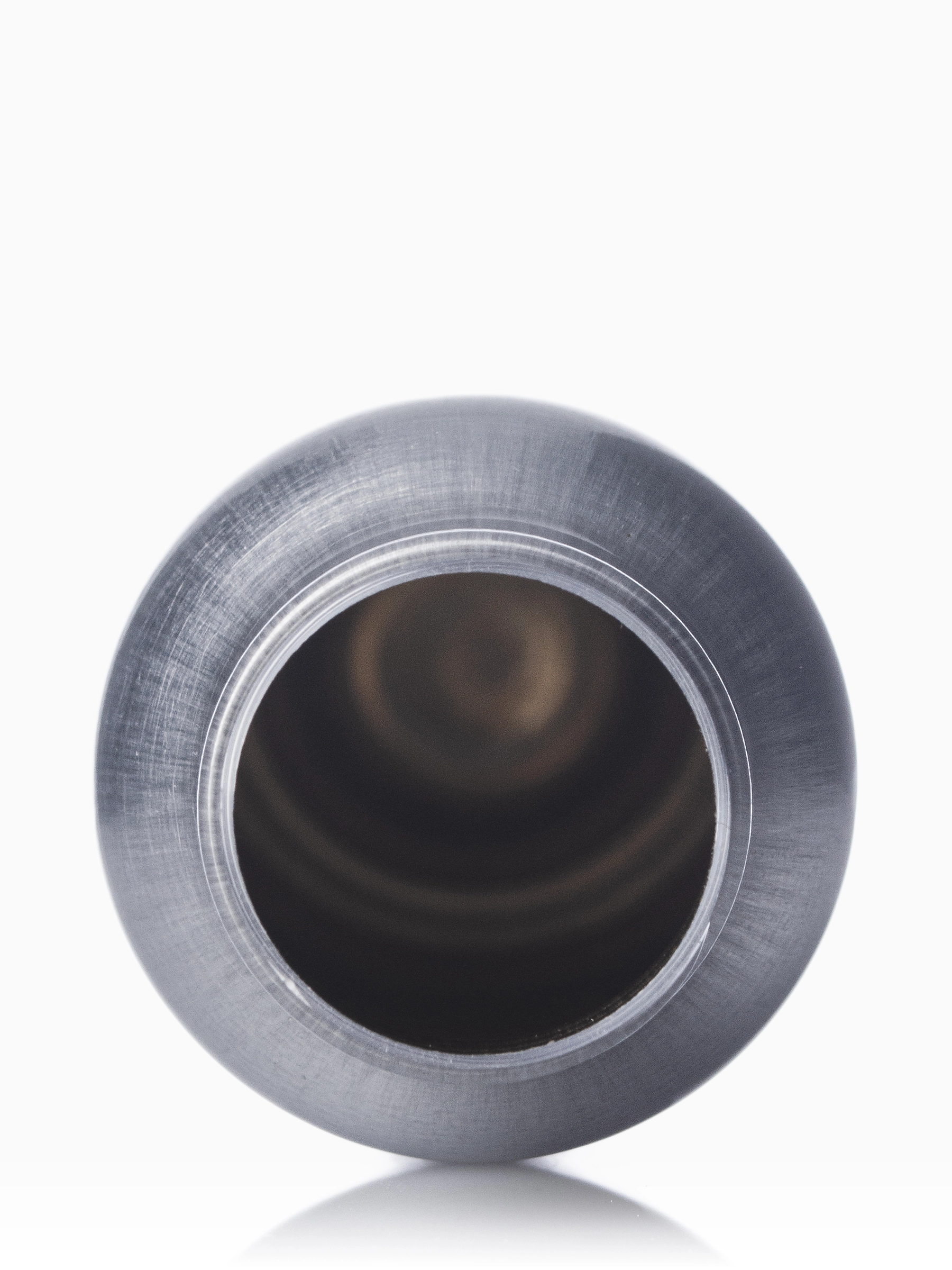 4 oz Silver Aluminum Bullet Round Bottle – B2103SL