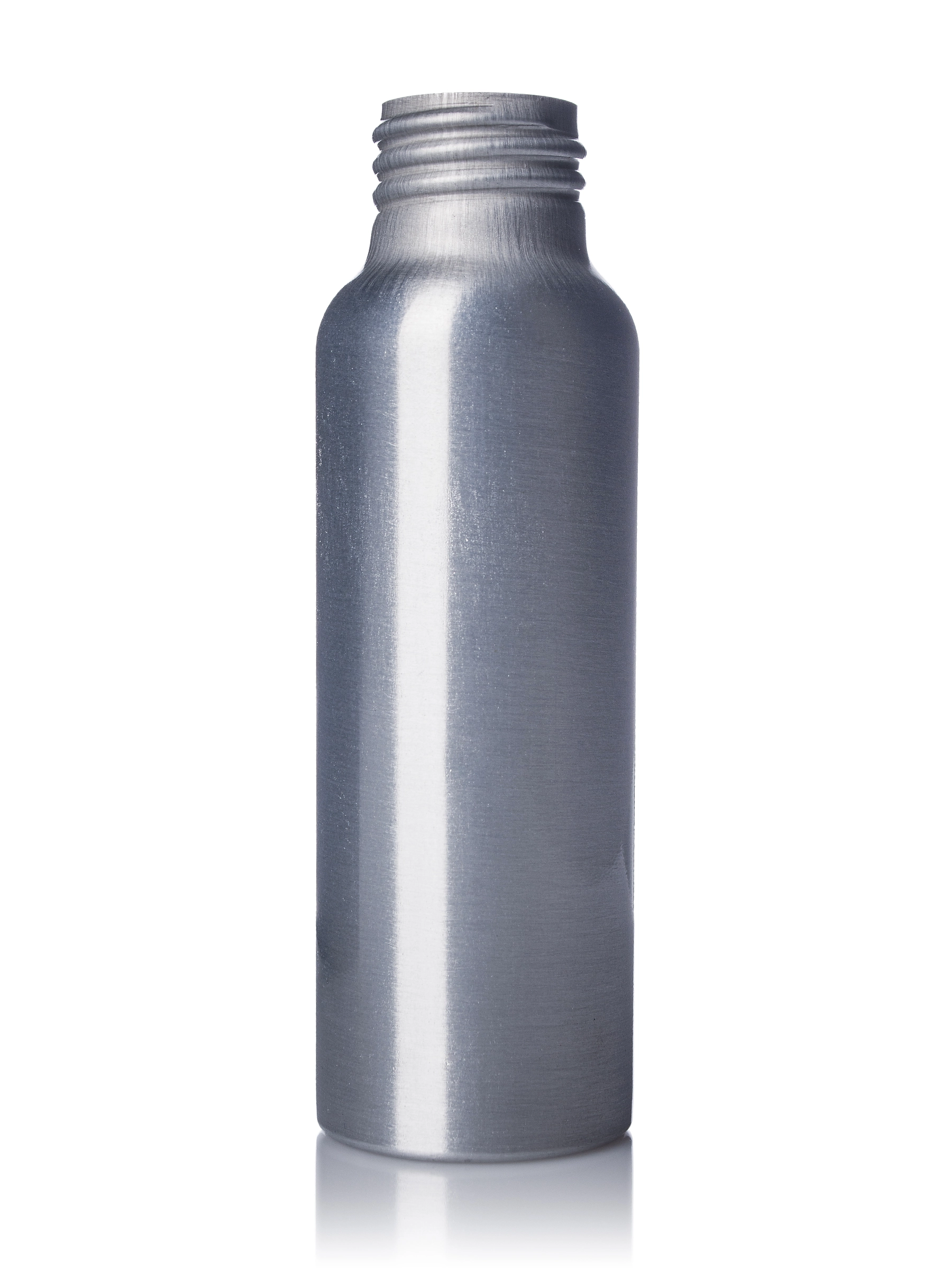 80 ml Silver Aluminum Bullet Round Bottle – B2117SL