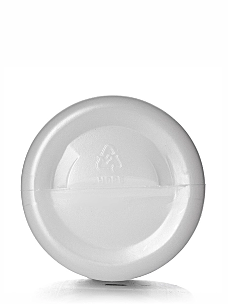 16 oz Natural-Colored HDPE Plastic Imperial Round Bottle – B214N