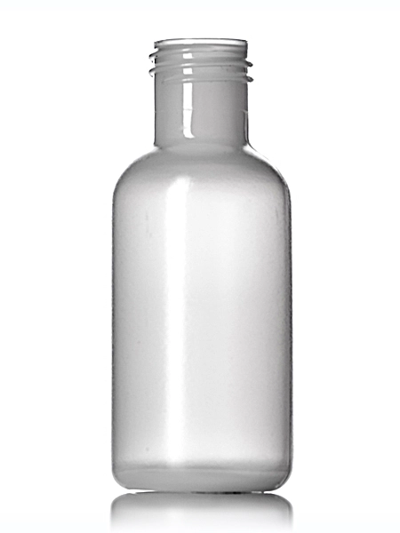 1/2 oz Natural-Colored MDPE Plastic Boston Round Bottle – B215NT