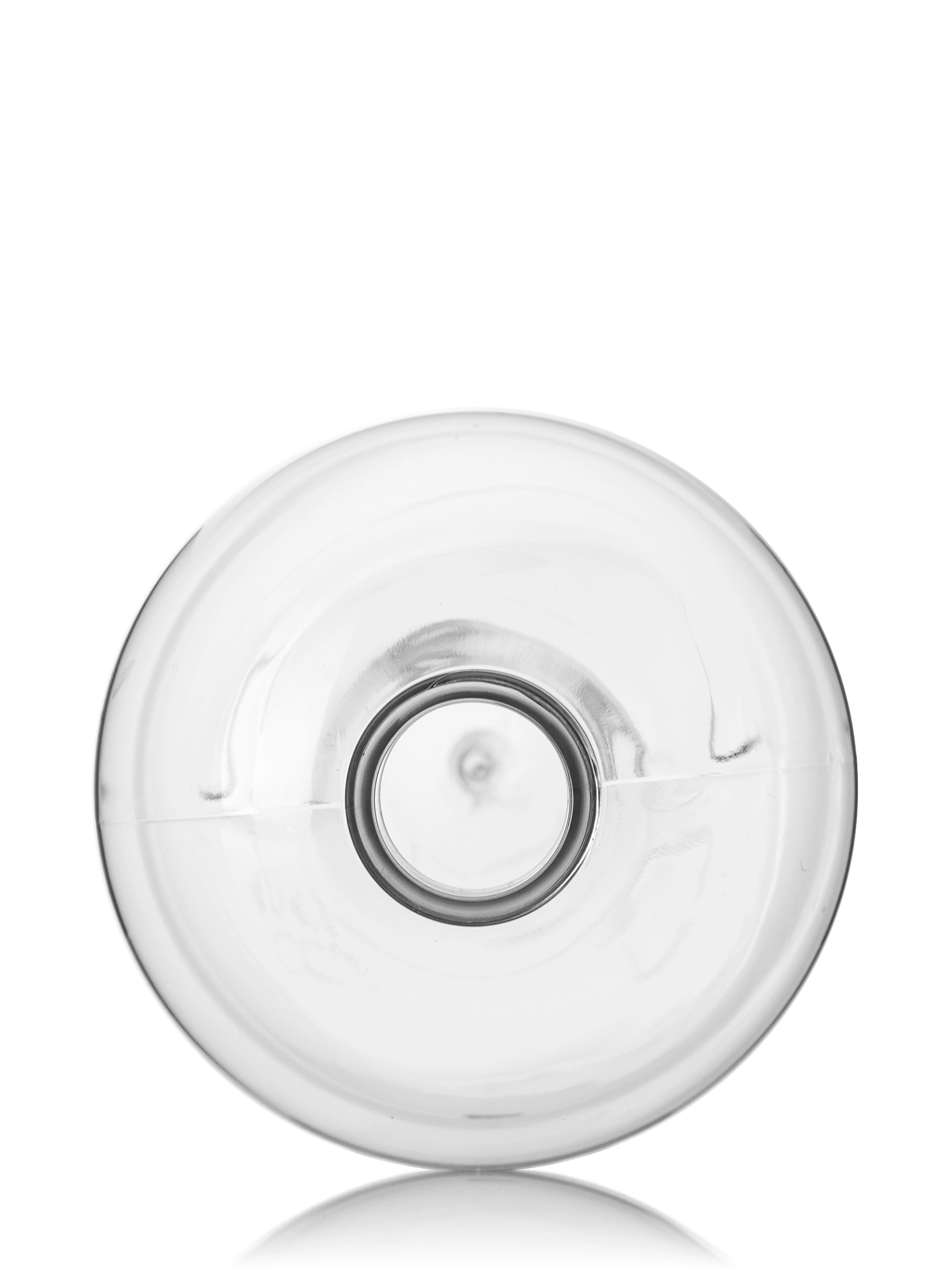 16 oz Clear PET Plastic Squat Boston Round Bottle – B224CL