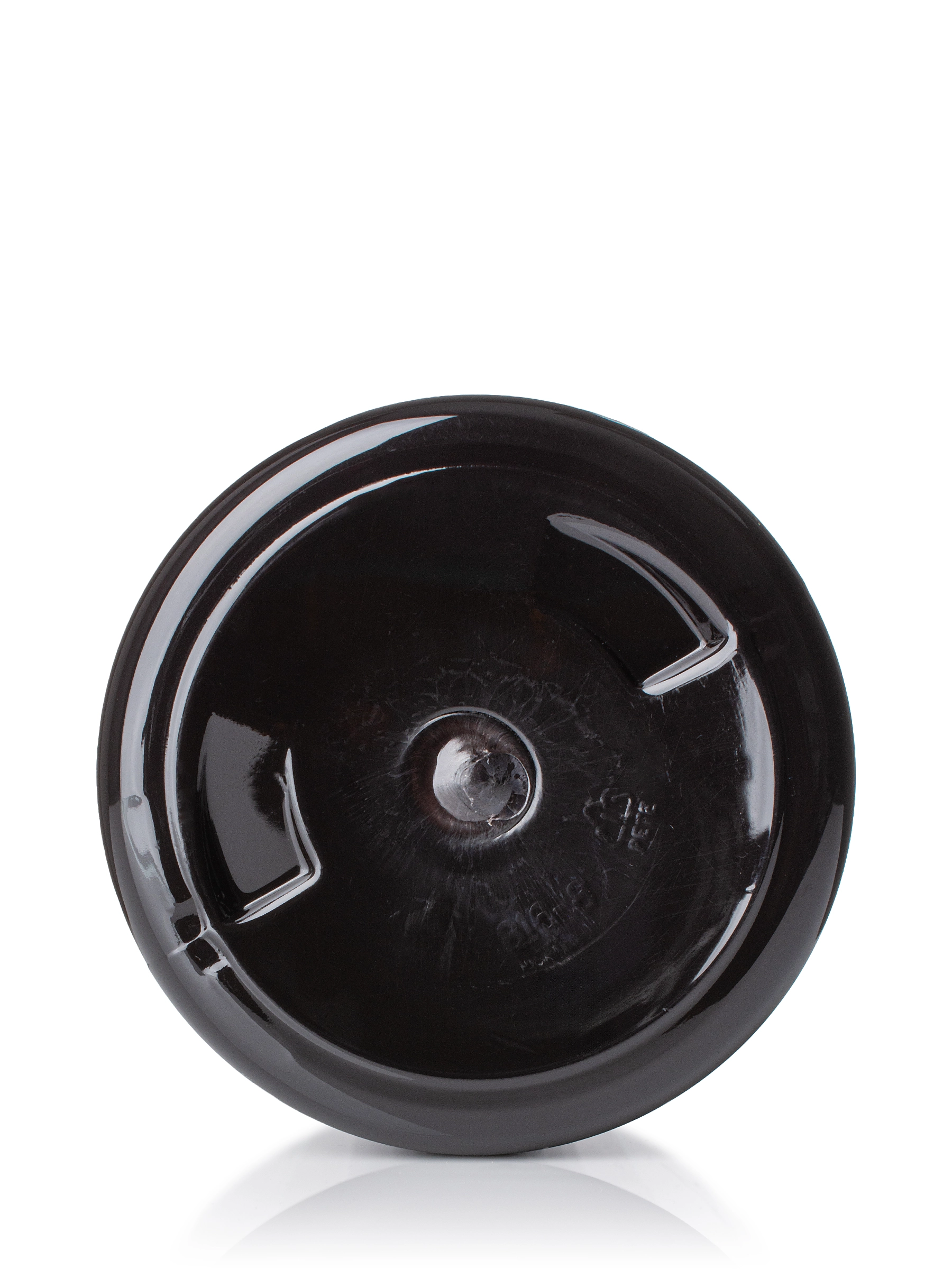 16 oz Dark Amber PET Plastic Cosmo Round Bottle – B230DA