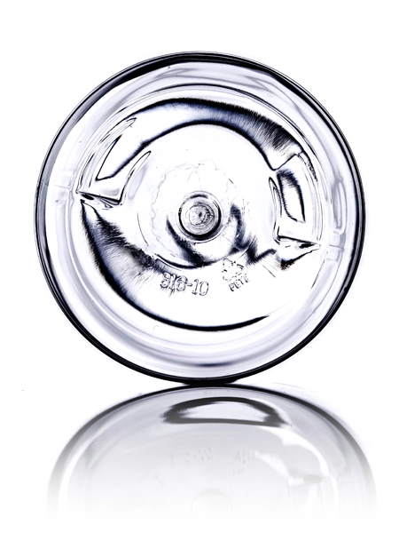 16 oz Clear PET Plastic Cosmo Round Bottle – B230UV