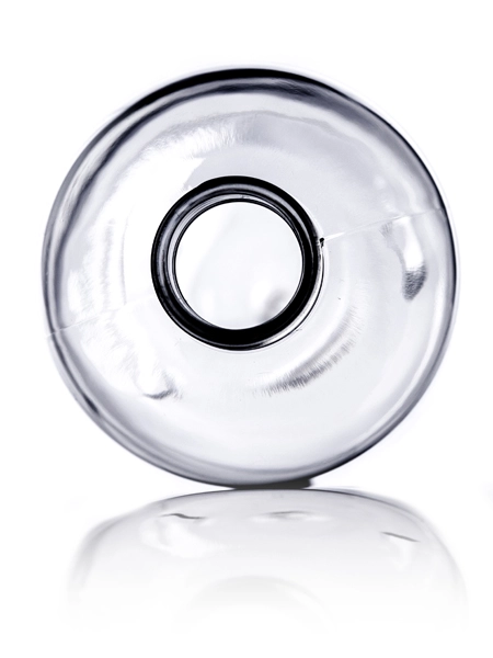16 oz Clear PET Plastic Cosmo Round Bottle – B230UV