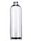 16 oz clear PET plastic cosmo round bottle with UV inhibitor and 24-410 neck finish