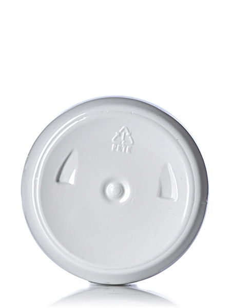 16 oz White PET Plastic Boston Round Bottle – B233W