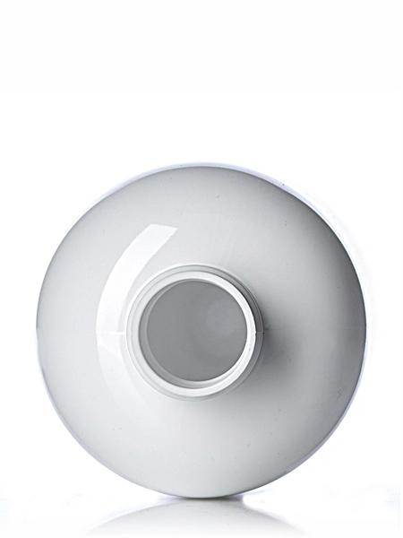 16 oz White PET Plastic Boston Round Bottle – B233W