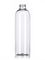 16 oz clear PET plastic bullet round bottle with 28-410 neck finish