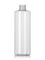 16 oz clear PVC plastic cylinder round bottle with 28-410 neck finish