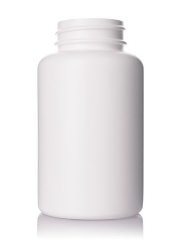 175 cc white HDPE plastic pill packer bottle with 38-400 neck finish