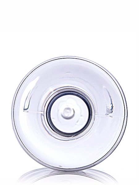 16 oz Clear PET Plastic Modern Round Bottle – B248C