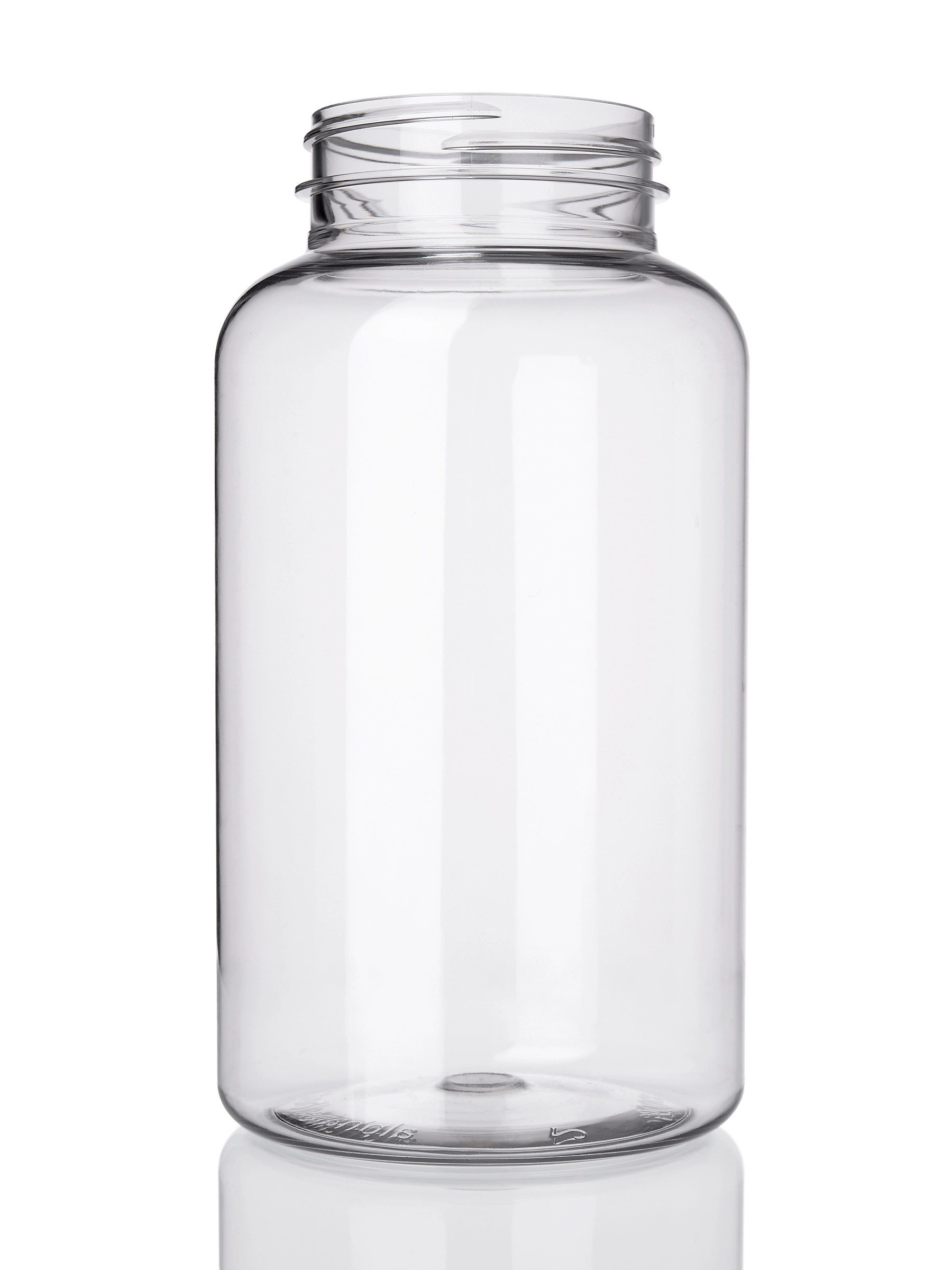 500 cc Clear PET Plastic Pill Packer Bottle – B2542CL