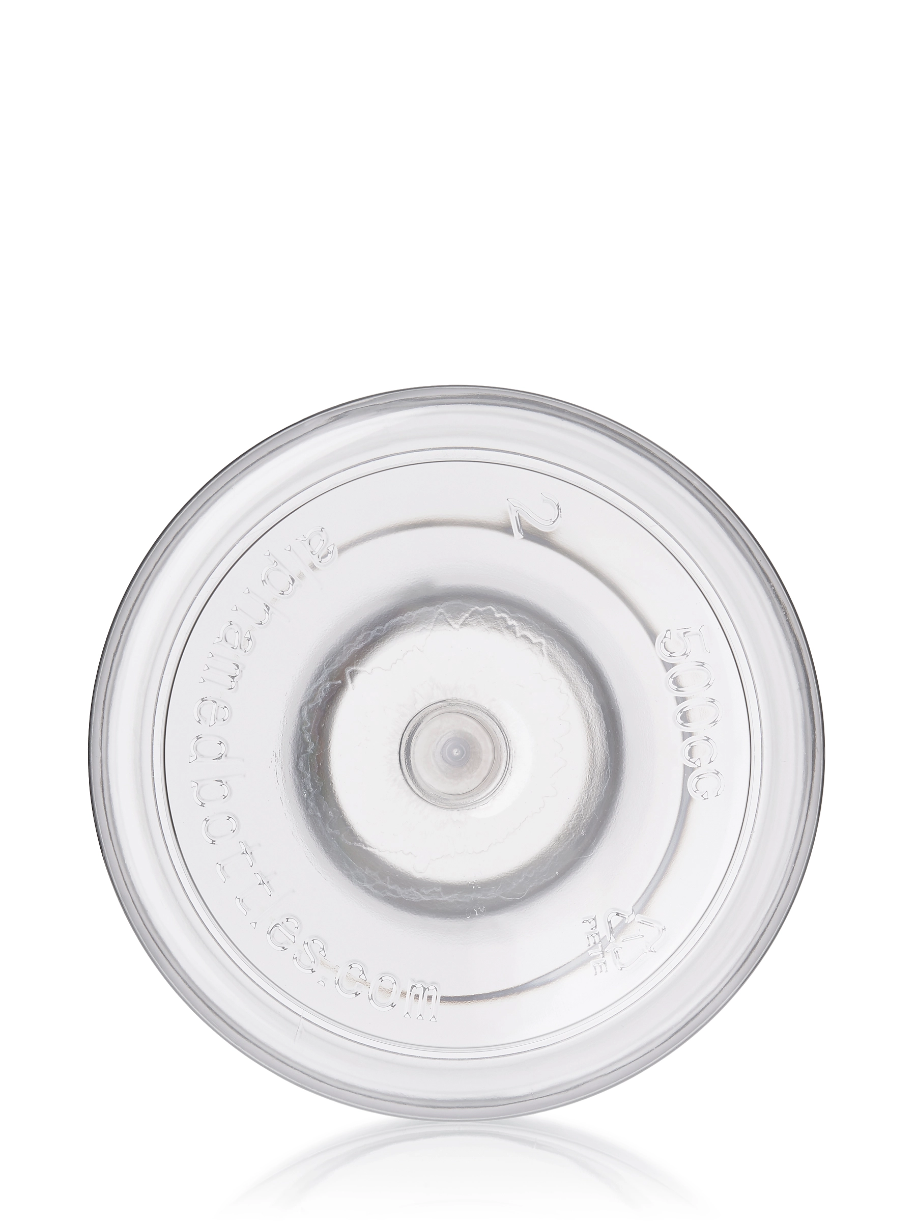 500 cc Clear PET Plastic Pill Packer Bottle – B2542CL