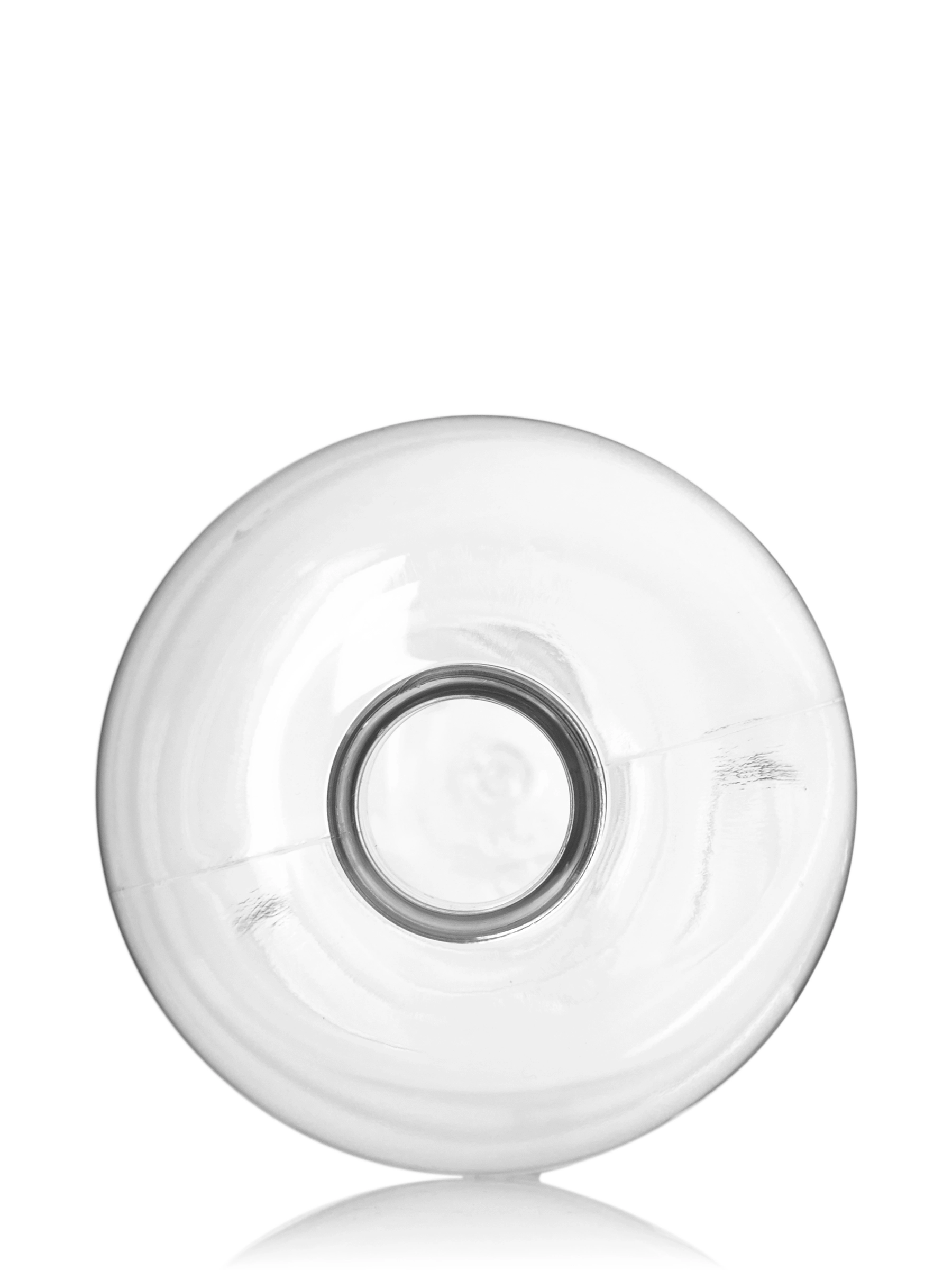12 oz Clear PET Plastic Squat Boston Round Bottle – B274CL