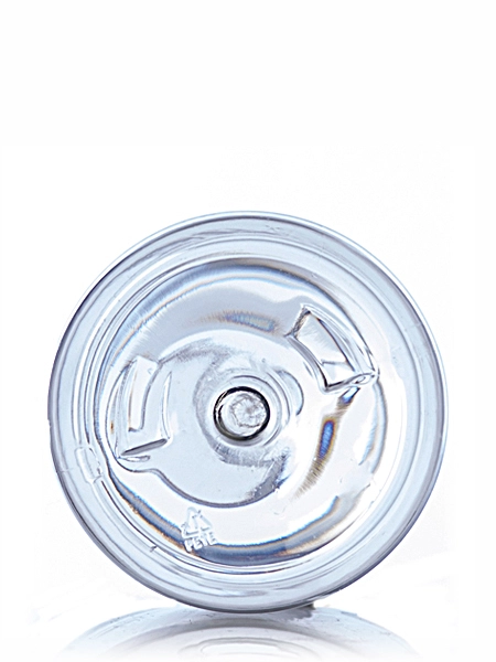 12 oz Clear PET Plastic Boston Round Bottle – B275