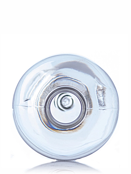 12 oz Clear PET Plastic Boston Round Bottle – B275