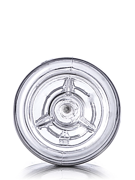 12 oz Clear PET Plastic Sauce Bottle – B277