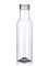 12 oz clear PET plastic sauce bottle with 38-400 neck finish